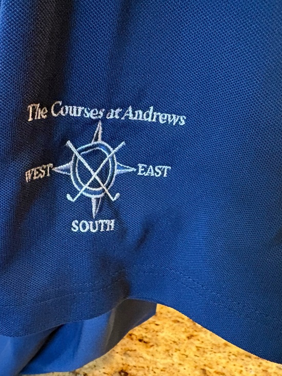 turtleson Other - St. Andrews‎ golf course polo. Sharp blue with logo on sleeve.